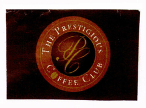 THE PRESTIGIOUS COFFEE CLUB Logo (EUIPO, 30.10.2002)