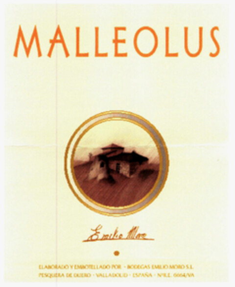MALLEOLUS Emilio Moro Logo (EUIPO, 03/18/2003)