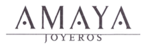 AMAYA JOYEROS Logo (EUIPO, 08.07.2003)