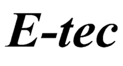 E-tec Logo (EUIPO, 03/11/2004)