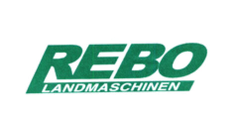 REBO LANDMASCHINEN Logo (EUIPO, 28.07.2004)