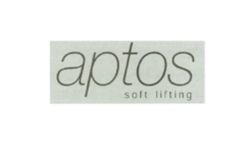 aptos soft lifting Logo (EUIPO, 07.10.2004)