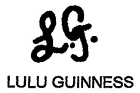 L.G. LULU GUINNESS Logo (EUIPO, 27.01.2005)