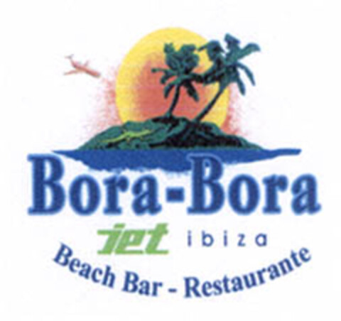 Bora-Bora jet ibiza Beach Bar-Restaurante Logo (EUIPO, 25.11.2005)