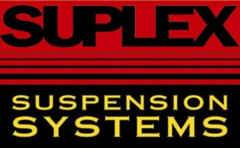 SUPLEX SUSPENSION SYSTEMS Logo (EUIPO, 18.12.2008)