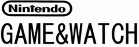 Nintendo GAME&WATCH Logo (EUIPO, 03.02.2009)