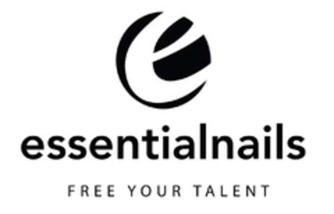 e essentialnails FREE YOUR TALENT Logo (EUIPO, 10/18/2013)