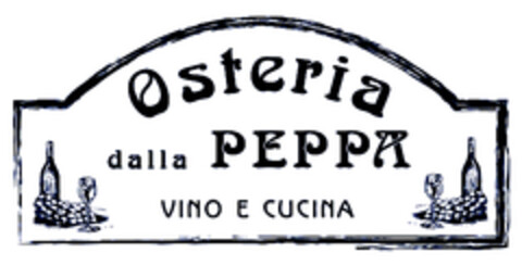 OSTERIA DALLA PEPPA VINO E CUCINA Logo (EUIPO, 10.02.2014)