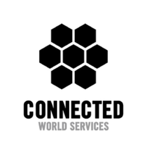 CONNECTED WORLD SERVICES Logo (EUIPO, 07/28/2014)