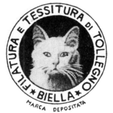 FILATURA E TESSITURA DI TOLLEGNO BIELLA MARCA DEPOSITATA Logo (EUIPO, 29.01.2015)