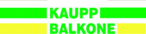 Kaupp Balkone Logo (EUIPO, 27.07.2015)