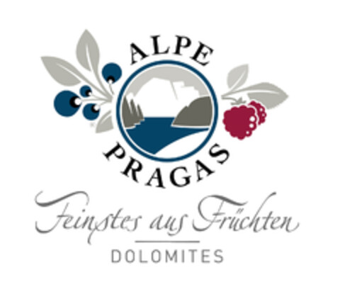 ALPE PRAGAS, Feinstes aus Früchten, DOLOMITES Logo (EUIPO, 15.06.2017)