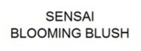 SENSAI BLOOMING BLUSH Logo (EUIPO, 03.07.2017)