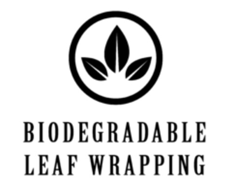 BIODEGRADABLE LEAF WRAPPING Logo (EUIPO, 04.07.2017)