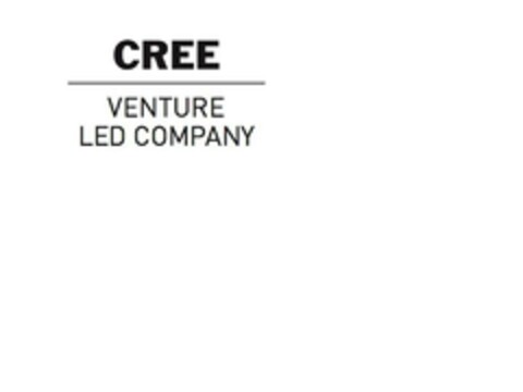 CREE VENTURE LED COMPANY Logo (EUIPO, 11.01.2018)