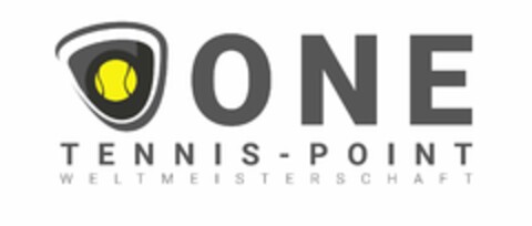 ONE TENNIS-POINT WELTMEISTERSCHAFT Logo (EUIPO, 01/28/2019)