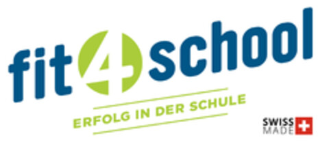 fit4school ERFOLG IN DER SCHULE SWISS MADE Logo (EUIPO, 05/31/2019)