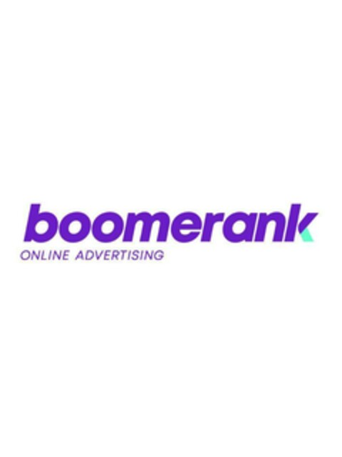 BOOMERANK ONLINE ADVERTISING Logo (EUIPO, 04/03/2020)