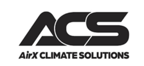 ACS AirX CLIMATE SOLUTIONS Logo (EUIPO, 08.03.2022)