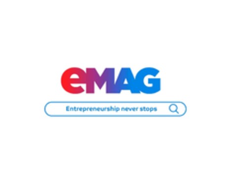 eMAG Entrepreneurhip never stops Logo (EUIPO, 18.03.2022)