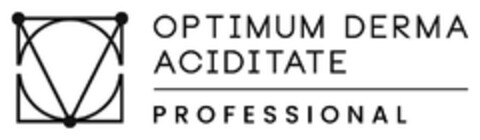 OPTIMUM DERMA ACIDITATE PROFESSIONAL Logo (EUIPO, 23.11.2023)