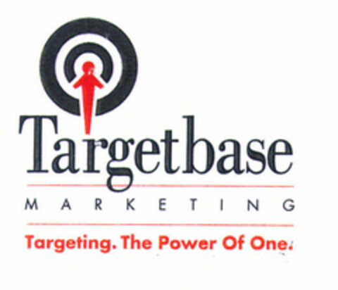 Targetbase MARKETING Targeting.The Power Of One. Logo (EUIPO, 02.09.1997)