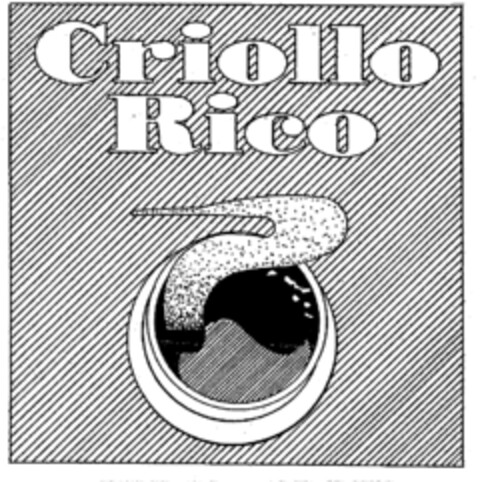 Criollo Rico Logo (EUIPO, 06/16/1998)