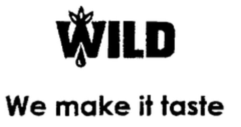 WILD We make it taste Logo (EUIPO, 21.12.1998)