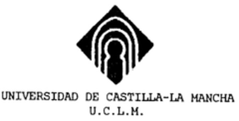 UNIVERSIDAD DE CASTILLA-LA MANCHA U.C.L.M. Logo (EUIPO, 01/04/1999)