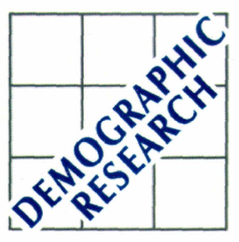 DEMOGRAPHIC RESEARCH Logo (EUIPO, 11/26/1999)