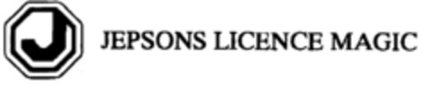 J JEPSONS LICENCE MAGIC Logo (EUIPO, 03/22/2000)