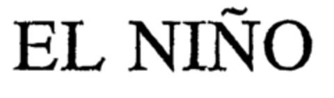 EL NIÑO Logo (EUIPO, 18.07.2000)