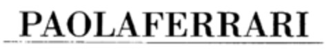 PAOLAFERRARI Logo (EUIPO, 13.02.2001)
