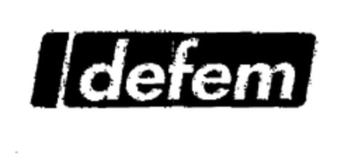 defem Logo (EUIPO, 18.03.2002)