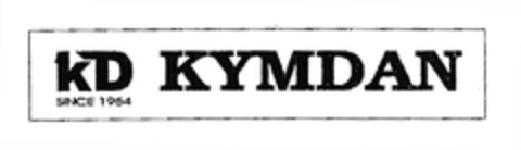 KD KYMDAN SINCE 1954 Logo (EUIPO, 31.10.2002)