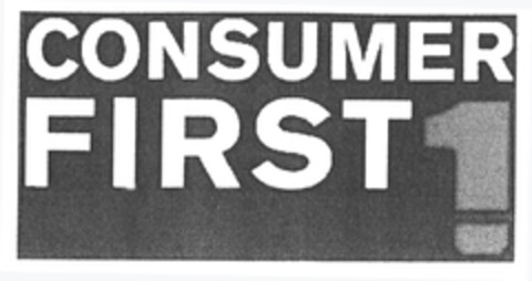 CONSUMER FIRST Logo (EUIPO, 18.06.2003)