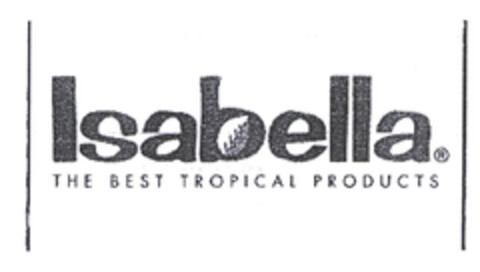 Isabella THE BEST TROPICAL PRODUCTS Logo (EUIPO, 23.06.2003)