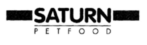 SATURN PETFOOD Logo (EUIPO, 12.12.2003)