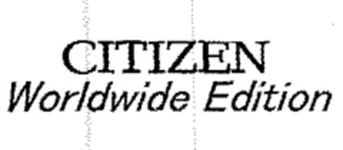 CITIZEN Worldwide Edition Logo (EUIPO, 16.03.2004)