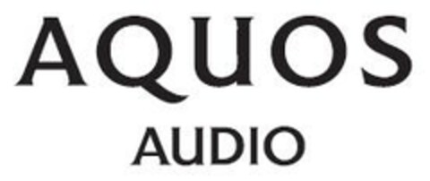 AQUOS AUDIO Logo (EUIPO, 25.05.2007)