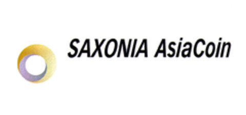 SAXONIA Asia Coin Logo (EUIPO, 02/02/2009)