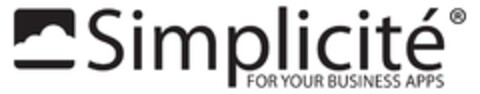 Simplicité for your business apps Logo (EUIPO, 03.05.2011)