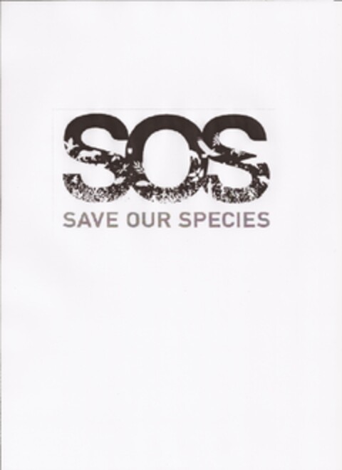 SOS SAVE OUR SPECIES Logo (EUIPO, 23.02.2012)