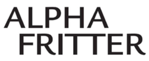 ALPHA FRITTER Logo (EUIPO, 06.06.2012)