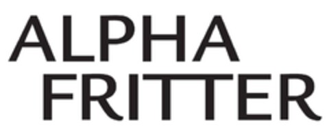 ALPHA FRITTER Logo (EUIPO, 06/06/2012)