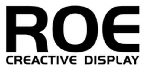 ROE CREACTIVE DISPLAY Logo (EUIPO, 04.07.2012)