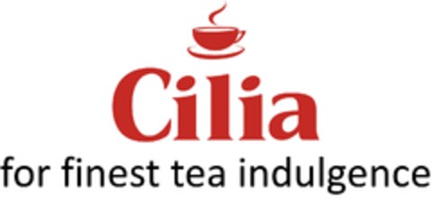 Cilia for finest tea indulgence Logo (EUIPO, 05.11.2013)