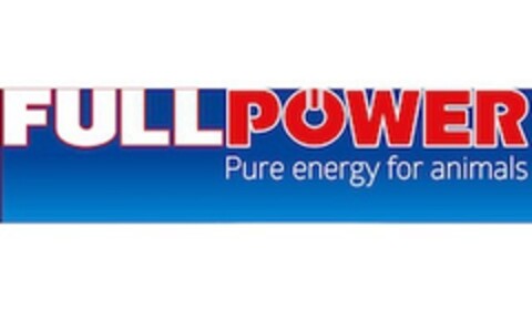 Full PoWER pure energy for animals Logo (EUIPO, 19.04.2017)