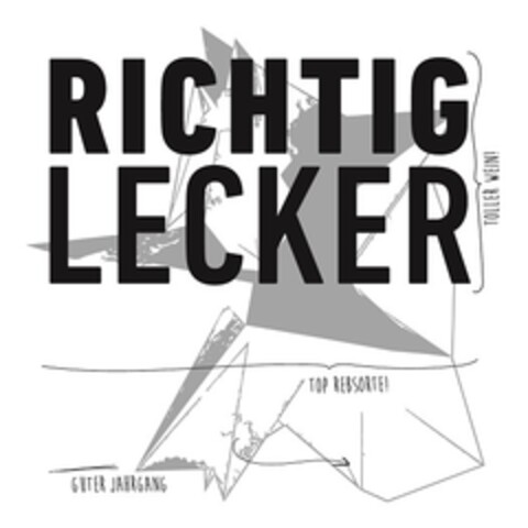 RICHTIG LECKER Logo (EUIPO, 08/19/2017)