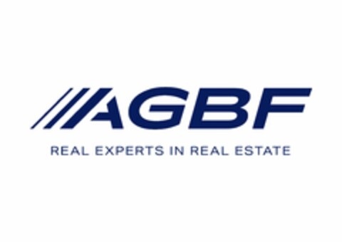 AGBF REAL EXPERTS IN REAL ESTATE Logo (EUIPO, 07.09.2018)